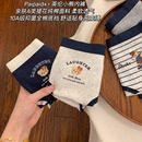 英伦小熊内裤女款纯棉2025新款全棉裆女生亲肤女式短裤女士三角裤