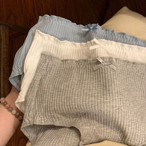 全棉大码少女女内裤纯棉抑菌高腰