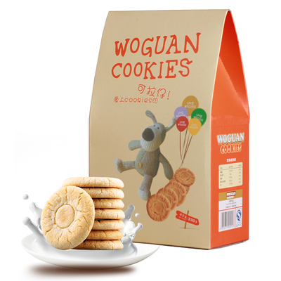 沃冠桃酥牛奶味传统办公点心