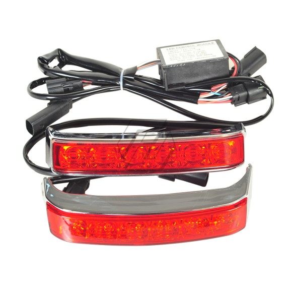 哈雷大滑翔 公路滑翔 路王 街道滑翔改装边箱刹车LED灯边箱装饰灯,摩托车/装备/配件,盖帽配饰,淘宝优惠券,粉丝福利购,淘宝优惠卷