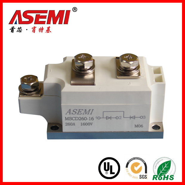 MSCD260-16 microsemi型模块 ASEMI首芯原厂原装  260A/1600V