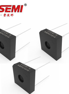 KBPC1010 ASEMI整流器KBPC1006/1008/1010 GPP 芯片 原装现货