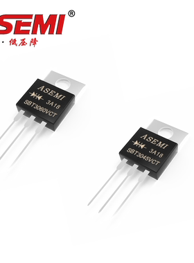 SBT10100/10150/1060/1045VCT 低VF肖特基 ASEMI品牌 首芯