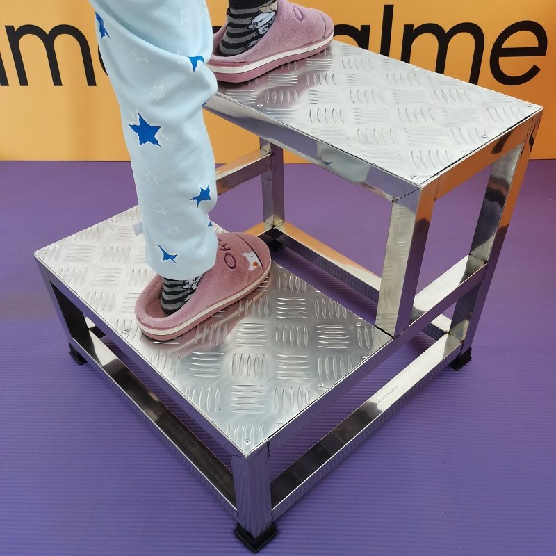 工业登高梯两步梯三步台阶定制