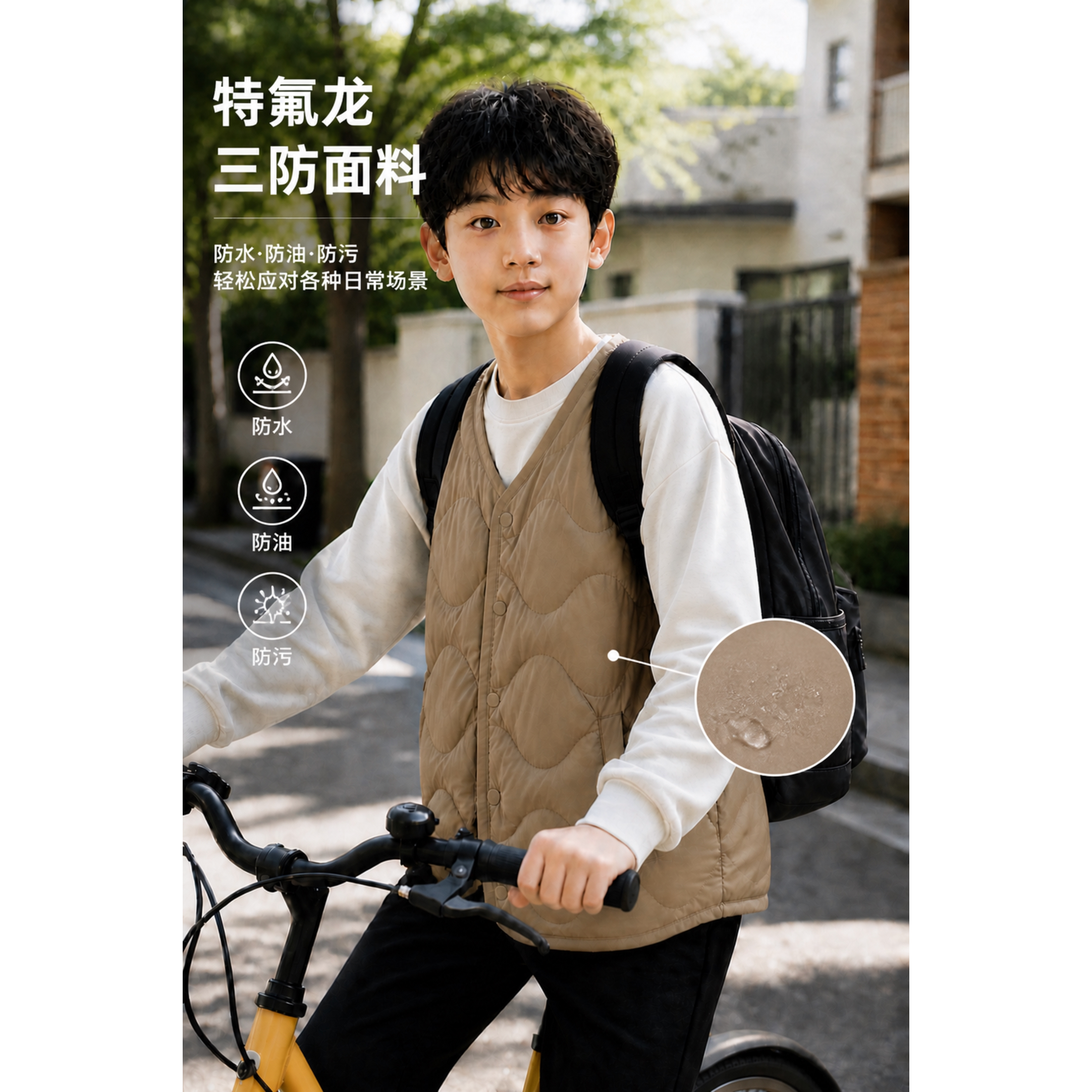 儿童羽绒马甲男女轻薄外穿亲子装