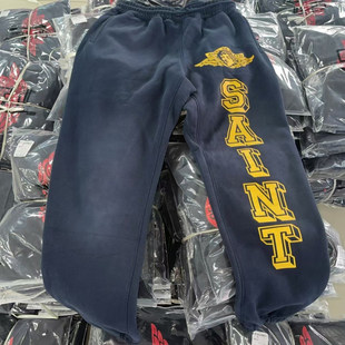 SWEAT PANTS ANGEL SAINT 休闲裤 24AW 天使做旧破坏卫裤 MICHAEL