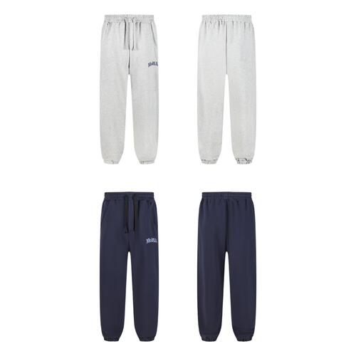 美式cleanfit Mowalola字母刺绣束脚卫裤宽松休闲运动裤潮牌长裤