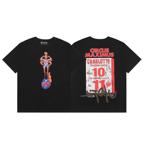 Travis Scott Utopia ls In Detroit Tee ts 在底特律短袖