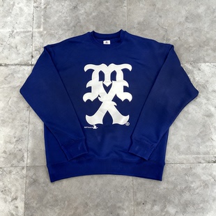 CREW 25FO SWEAT 复古加绒宽松圆领卫衣 SAINT 美式 MICHAEL