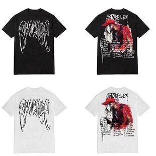 现货Revenge x Ski Mask the Slump God 限定联名发泡logo短袖T恤