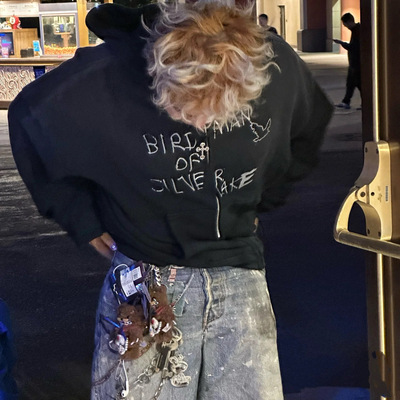 现货Paly Hollywood 25秋冬新款重磅拉链卫衣 金桐儇同款卫衣