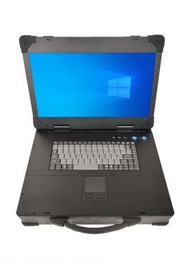 久银2U17.3上翻工控便携式机箱录播直播加固笔记本电脑OEM定制