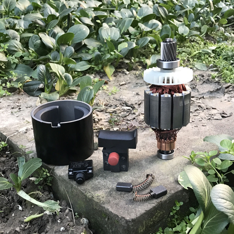 转子碳刷架保护器调节盖割草机