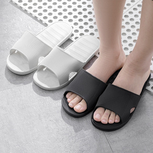 女夏天凉拖鞋 室内情侣家居家用防滑软底洗澡浴室拖鞋 男士 拖鞋