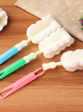 海绵清洗杯刷长柄保温杯奶瓶刷多功能洗杯子清洁刷水杯刷