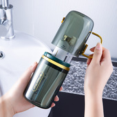 奢透旅行洗漱杯式 创意漱口杯 收纳置物杯刷牙杯牙具牙刷杯套装