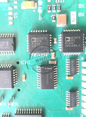 ADI AD7870JPZ 12位模数转换器ADC 2个带板打包处理 可直拍