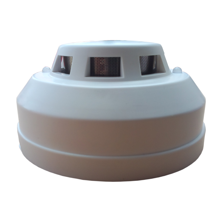 有线型烟雾报警器DC12V联网烟感探测器DC24V开关量火灾传感器常开