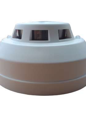有线型烟雾报警器DC12V联网烟感探测器DC24V开关量火灾传感器常开