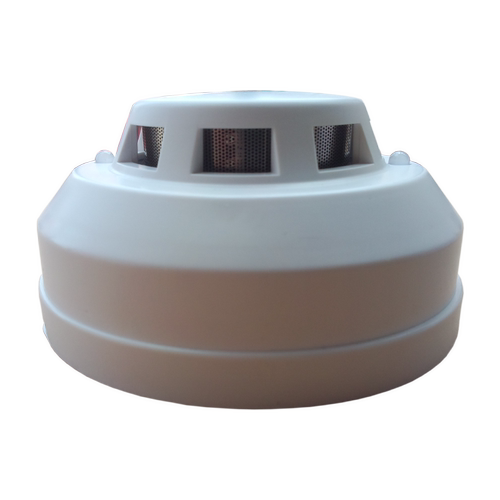 有线型烟雾报警器DC12V联网烟感探测器DC24V开关量火灾传感器常开