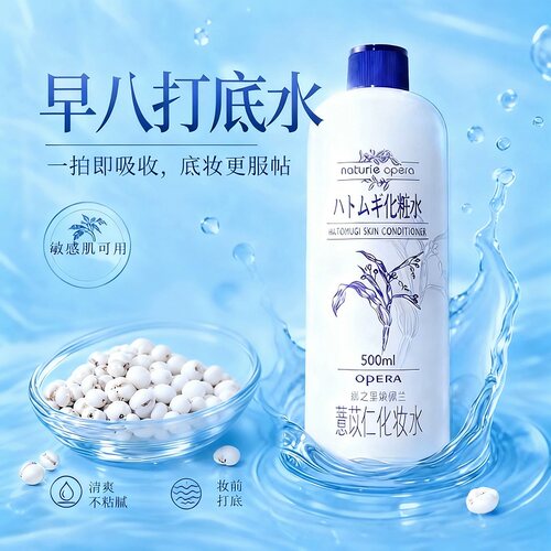 性价比娥佩兰薏仁水保湿湿敷补水