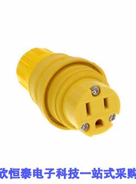 1301460065连接器 《 PWR ENT PLUG NEMA5-15 STR SCREW    》