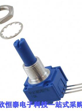 91A1A-B28-D15L电位计 《 POT 10K OHM 1/2W PLASTIC LOG    》