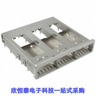 2173238-1连接器 《 CONN ZQSFP+ CAGE 1X3 PRESSFIT RA    》