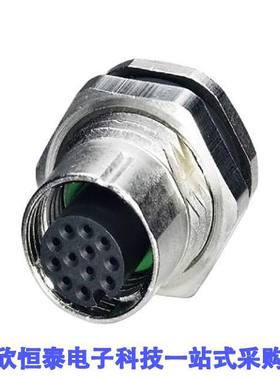 1559929连接器 《 CONN RCPT FMALE 12POS GOLD SLDR    》