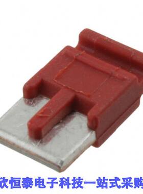 2966236连接器 《 JUMPER TERM BLK 2POS FLAT PIN    》