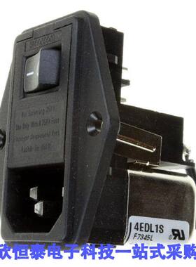 4EDL1SC连接器 《 PWR ENT MOD RCPT IEC320-C14 PNL    》
