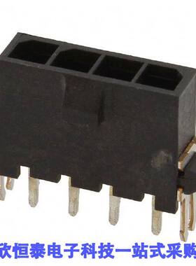 2-1445094-4连接器 《 CONN HEADER VERT 4POS 3MM    》