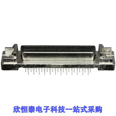 5786554-5连接器 《 CONN D-TYPE RCPT 50P VERT PRESS    》