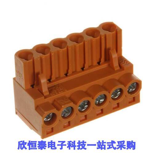 1943620000连接器 《 TERM BLO【 PLUG 6POS STR 5.08MM    》