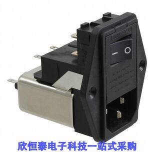 RCPT 22连接器 PNL C14 IEC320 MOD ENT PWR FN389