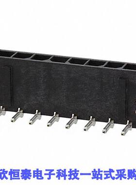 2-1445054-8连接器 《 CONN HEADER R/A 8POS 3MM    》