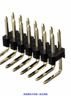 61301421021连接器 《 CONN HEADER R/A 14POS 2.54MM    》