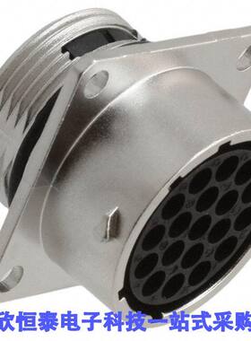 RT001619SNH连接器 《 CONN RCPT HSG FMALE 19POS PNL MT    》