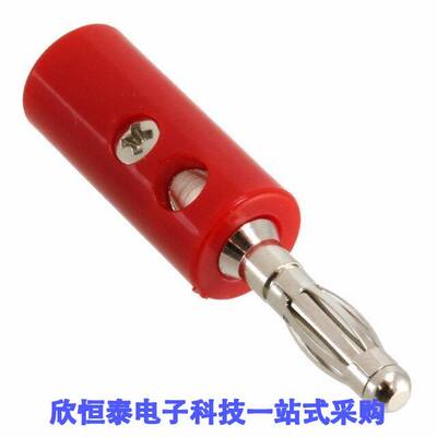 BU-00249-2连接器 《 CONN BANANA PLUG STA【 SLDRLESS    》