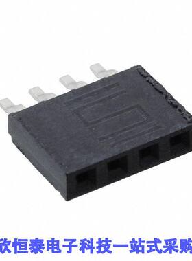 SMH-104-02-T-S连接器 《 CONN RCPT 4POS 0.1 TIN SMD R/A    》
