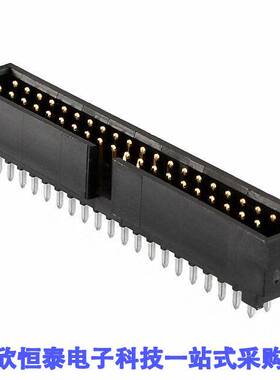 0702464001连接器 《 CONN HEADER VERT 40POS 2.54MM    》