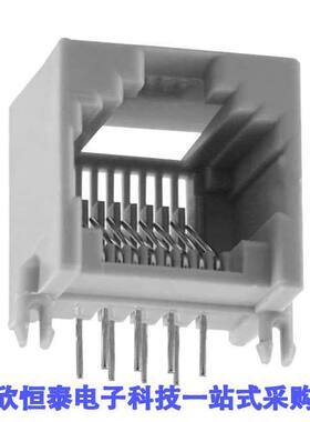 GLX-N-44M连接器 《 CONN MOD JA【 4P4C R/A UNSHLD    》