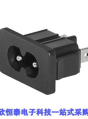 4300.0105连接器 《 2570 IEC APPLIANCE INLET C8, QUI    》