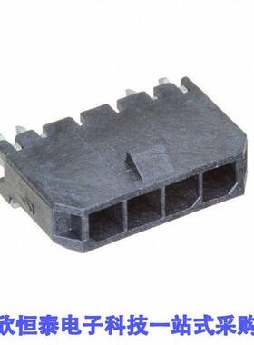 0436500436连接器 《 CONN HEADER VERT 4POS 3MM    》