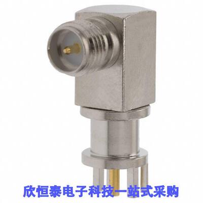 CONREVSMA009连接器 《 CONN RPSMA RCPT R/A 50OHM EDGEMT    》