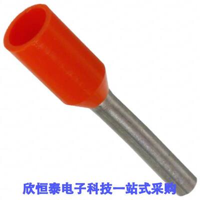 MC2050连接器 《 CONN FERRULE W TYPE 22AWG ORANGE    》