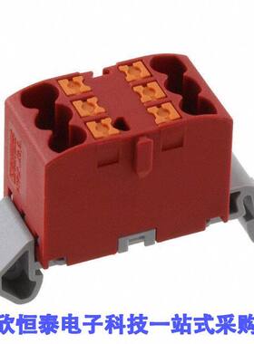 3273136连接器 《 DISTRIBUTION BLO【 RED    》