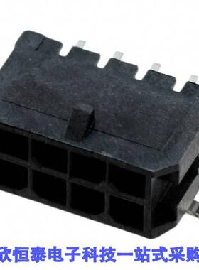 0430450810连接器 《 CONN HEADER SMD R/A 8POS 3MM    》