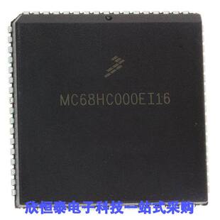 MC68EC000EI10芯片 《 32-BIT, 10MHZ, CMOS, PQCC68    》