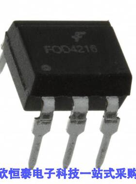 FOD4216SD隔离器 《 OPTOISOLATOR 5KV TRIAC 6SMD    》